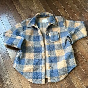Kookaburra Ugg Button Down Fleece Jacket Flannel Thick Women’s Small Medium
